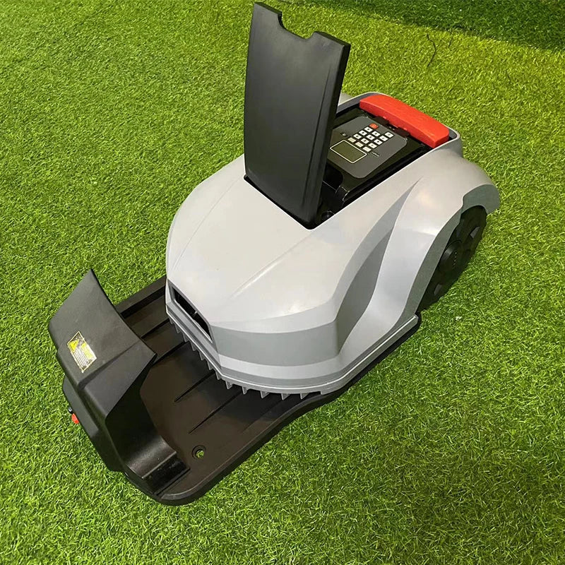 Rasenmäher-Roboter für 1200m² Gras YZ-2A, 4,4Ah Li-Ionen-Akku, Zeitdaten-Einstellsystem, automatische Hindernisvermeidung, wasserdicht IPX4
