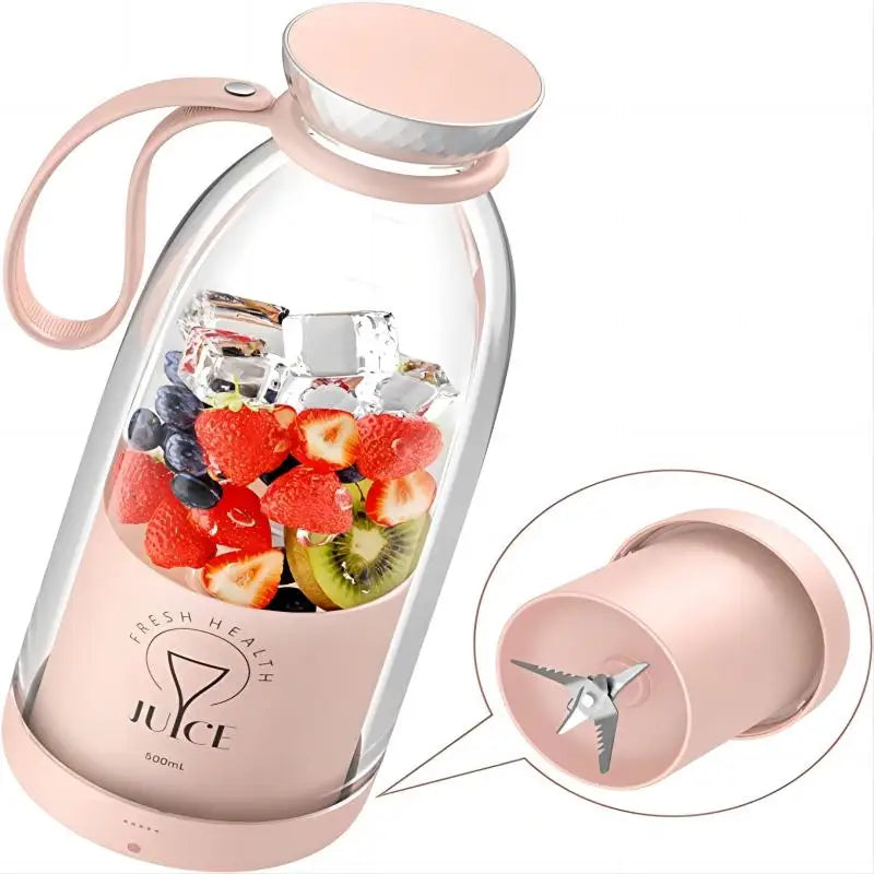 500ml Cordless blender for daily fresh smoothies